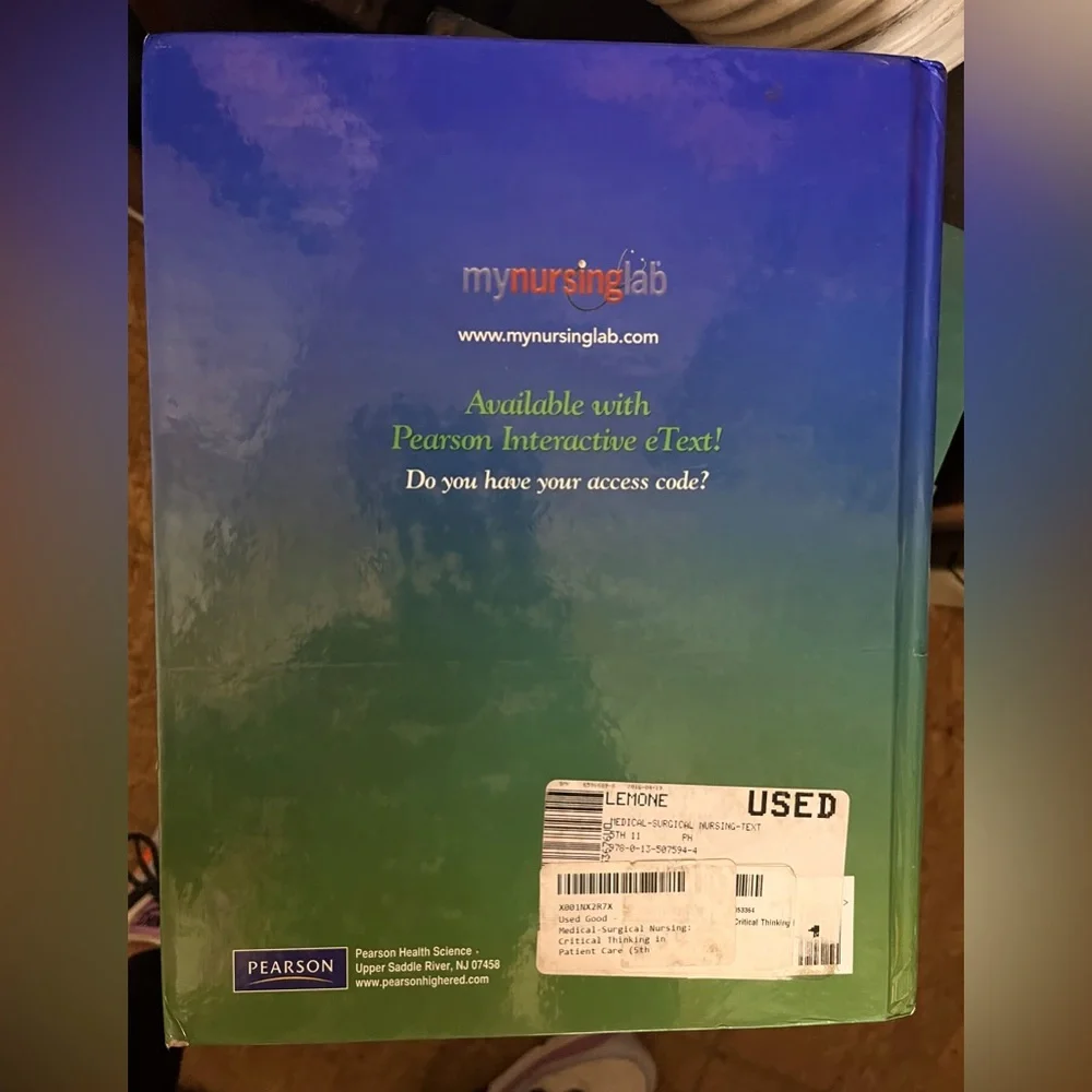 Medical Surgical Nursing 5th edition- Lemone